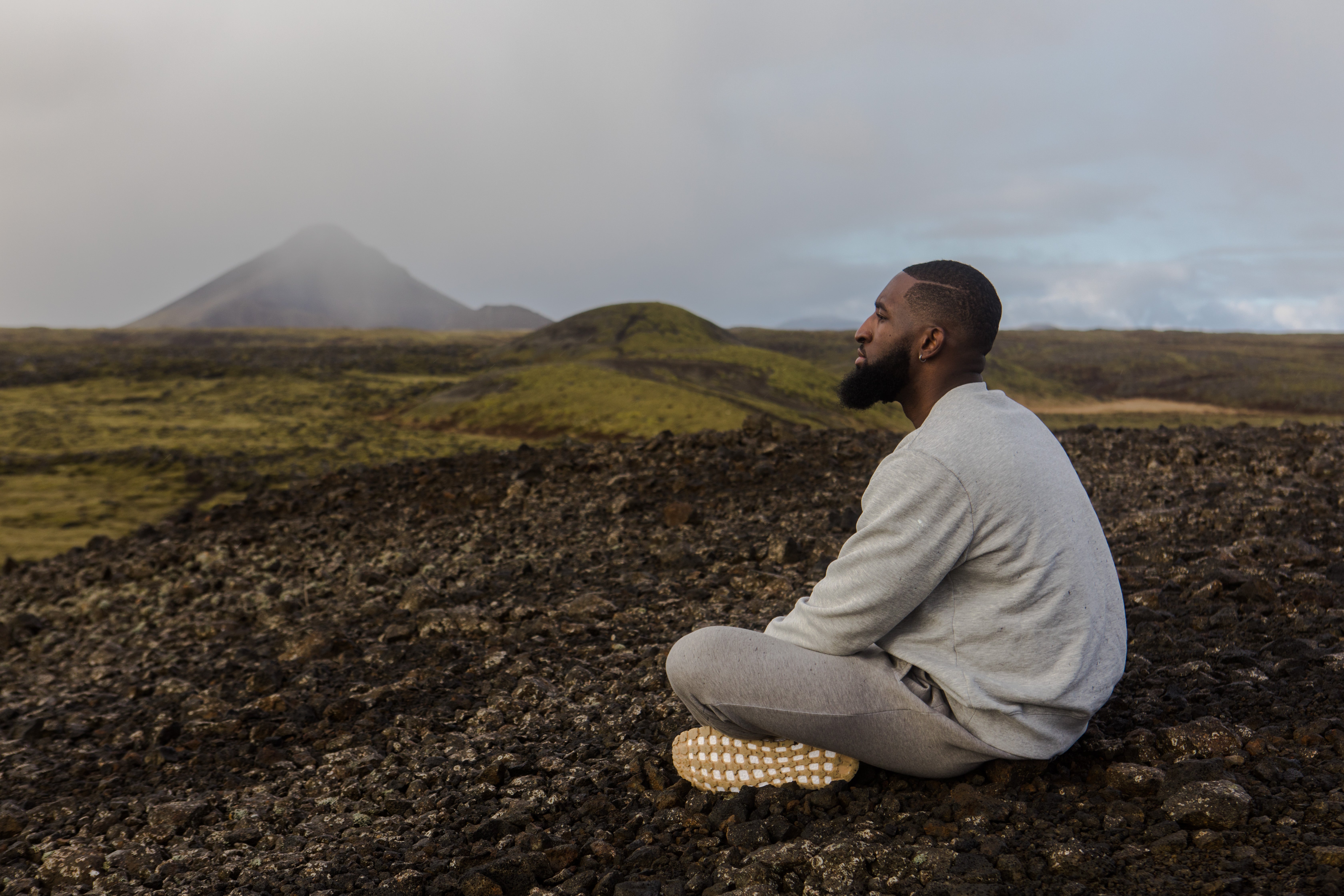 Warrior reflecting on his experience